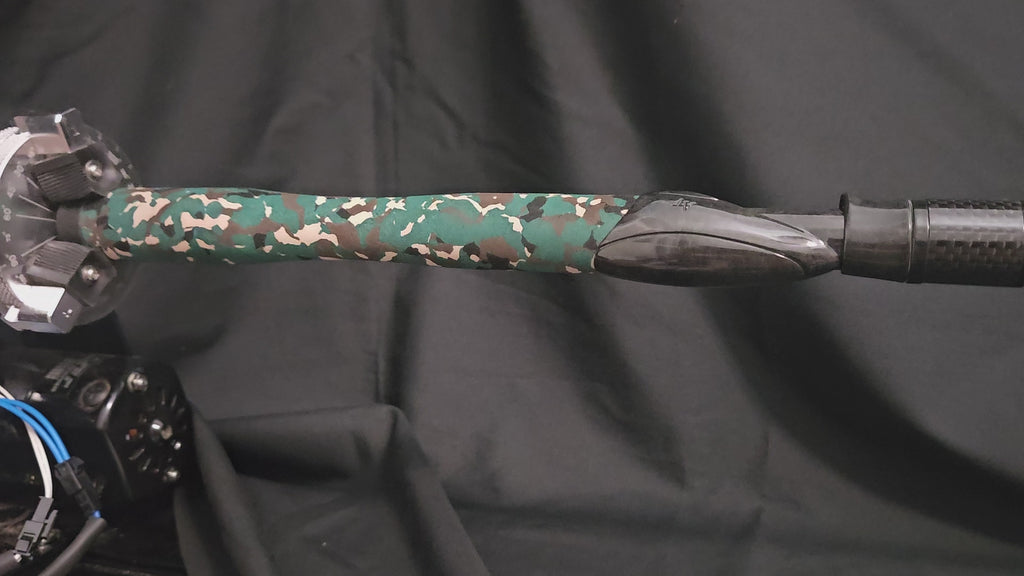 Custom Camo Inshore Spinning Rod