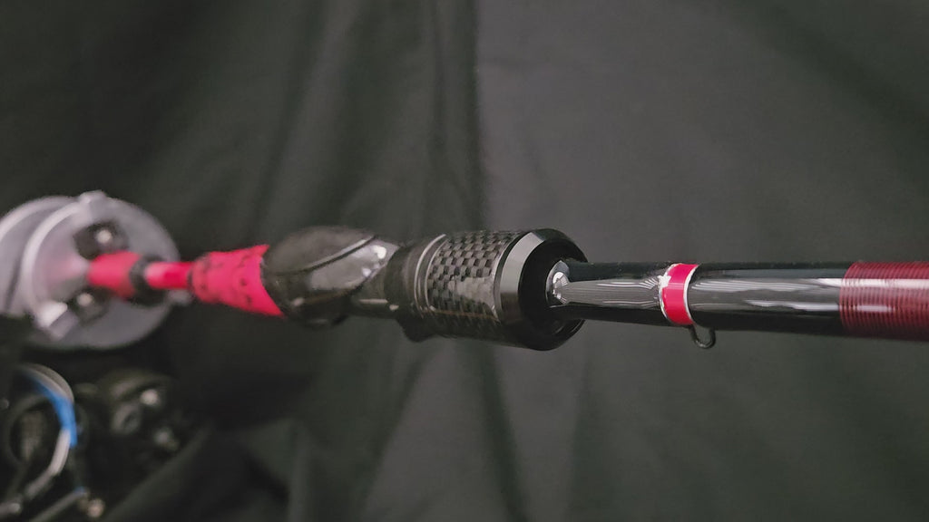 Custom Red Inshore Multi-Purpose Popping Rod