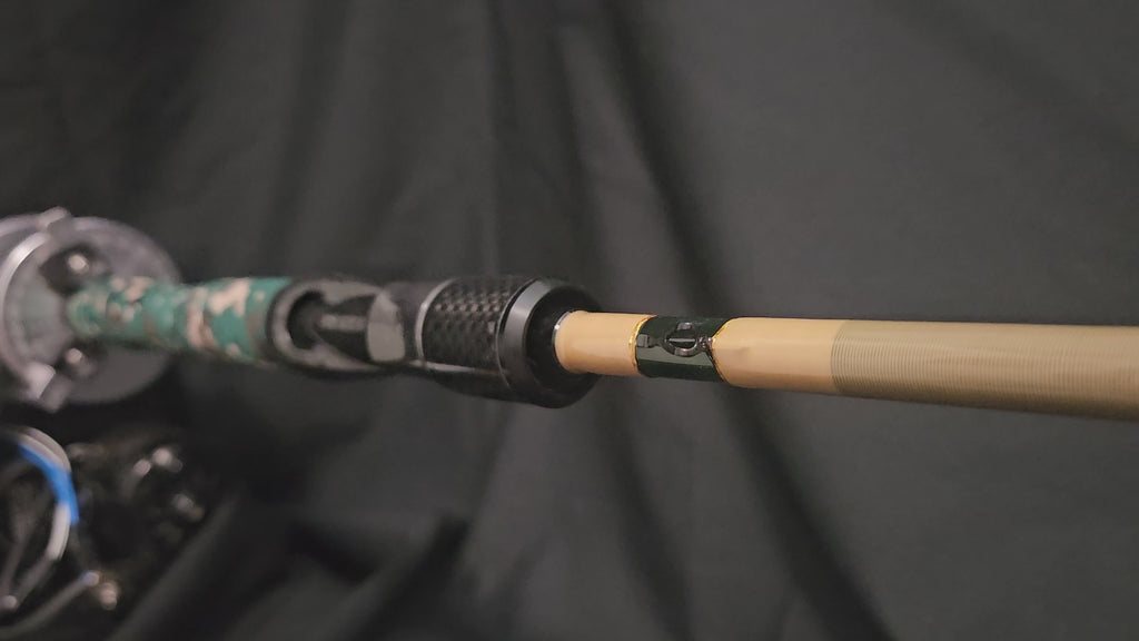 Custom Camo Inshore Spinning Rod