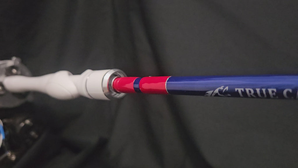 Patriotic Themed Custom Inshore Multi-Purpose Spinning Rod