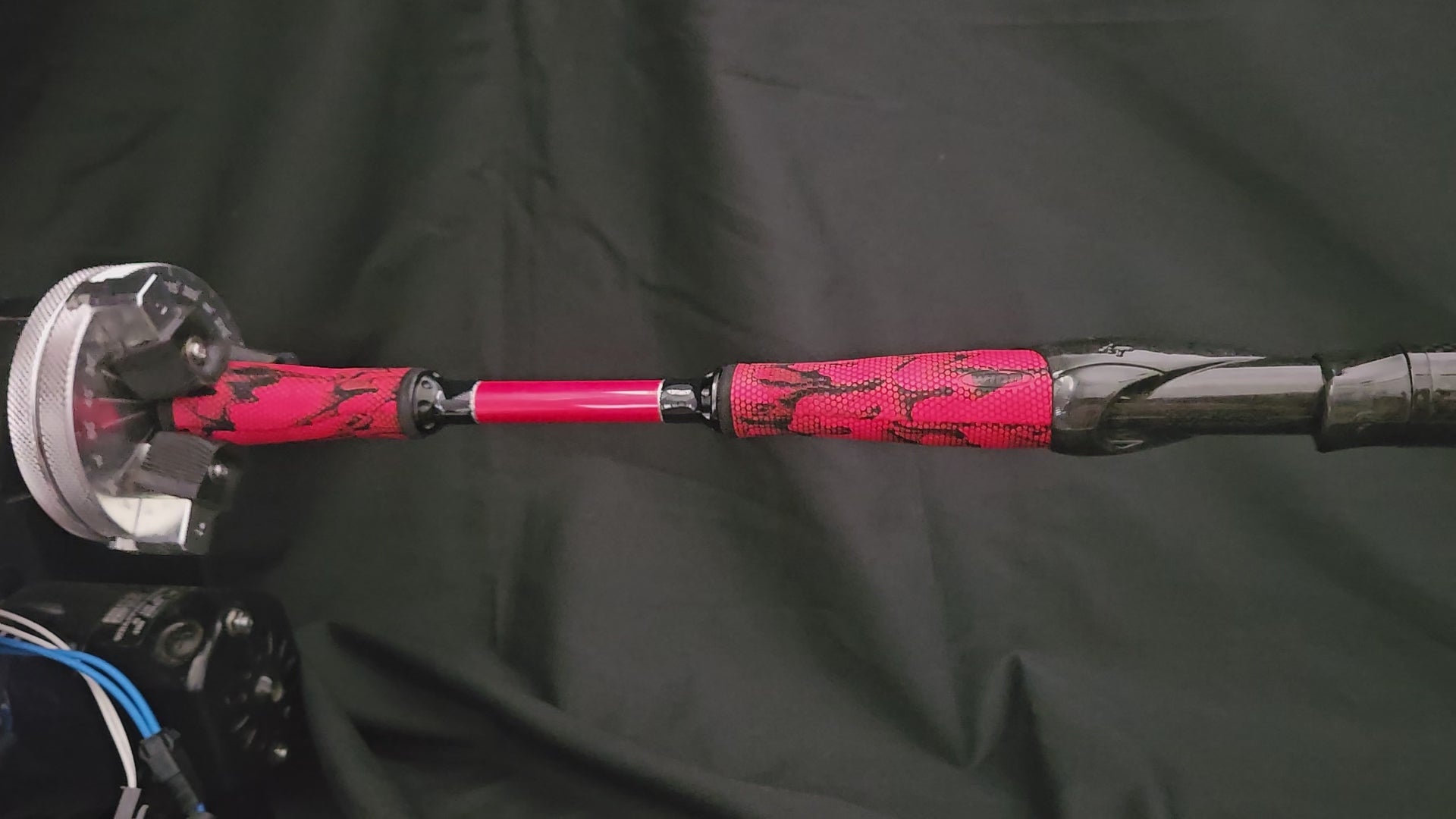 Custom Red Inshore Multi-Purpose Popping Rod