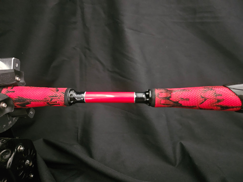 Custom Red Inshore Multi-Purpose Popping Rod