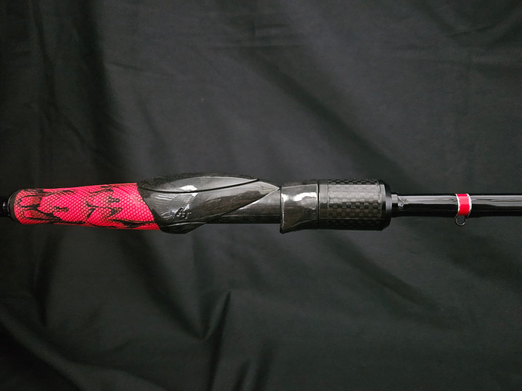 Custom Red Inshore Multi-Purpose Popping Rod