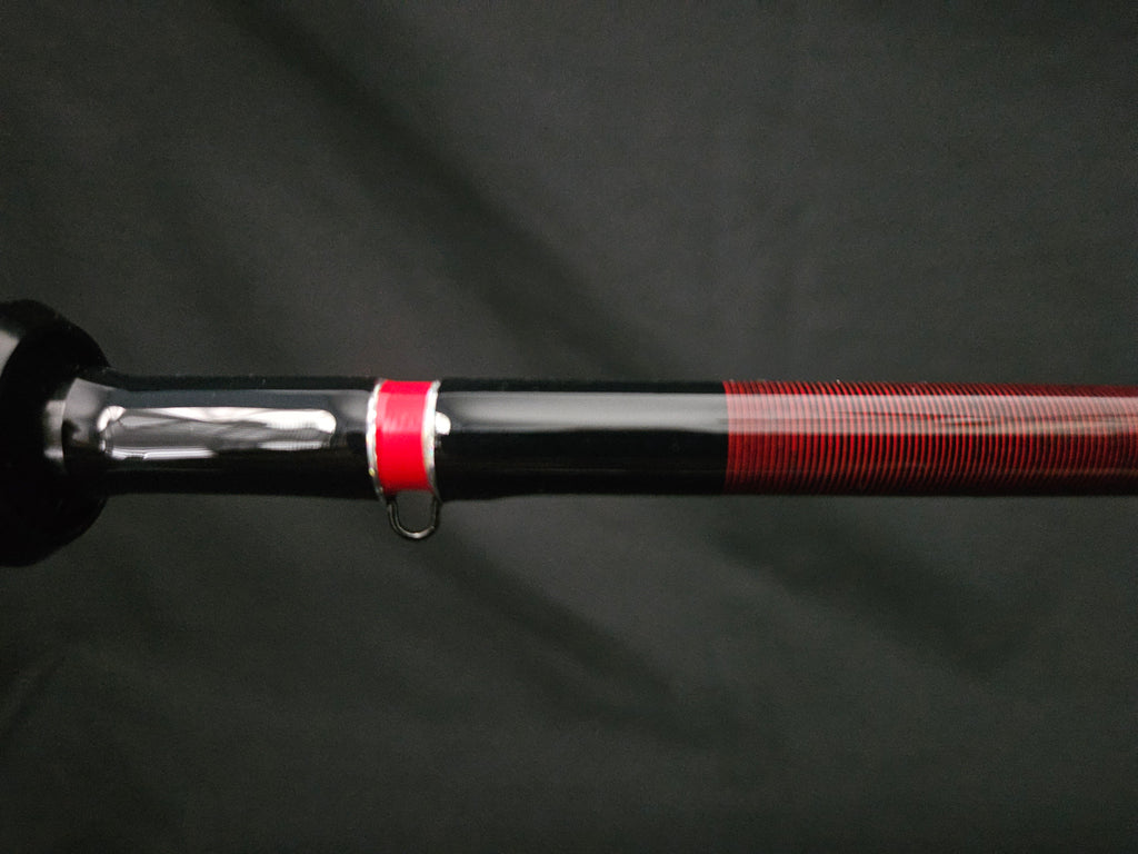 Custom Red Inshore Multi-Purpose Popping Rod