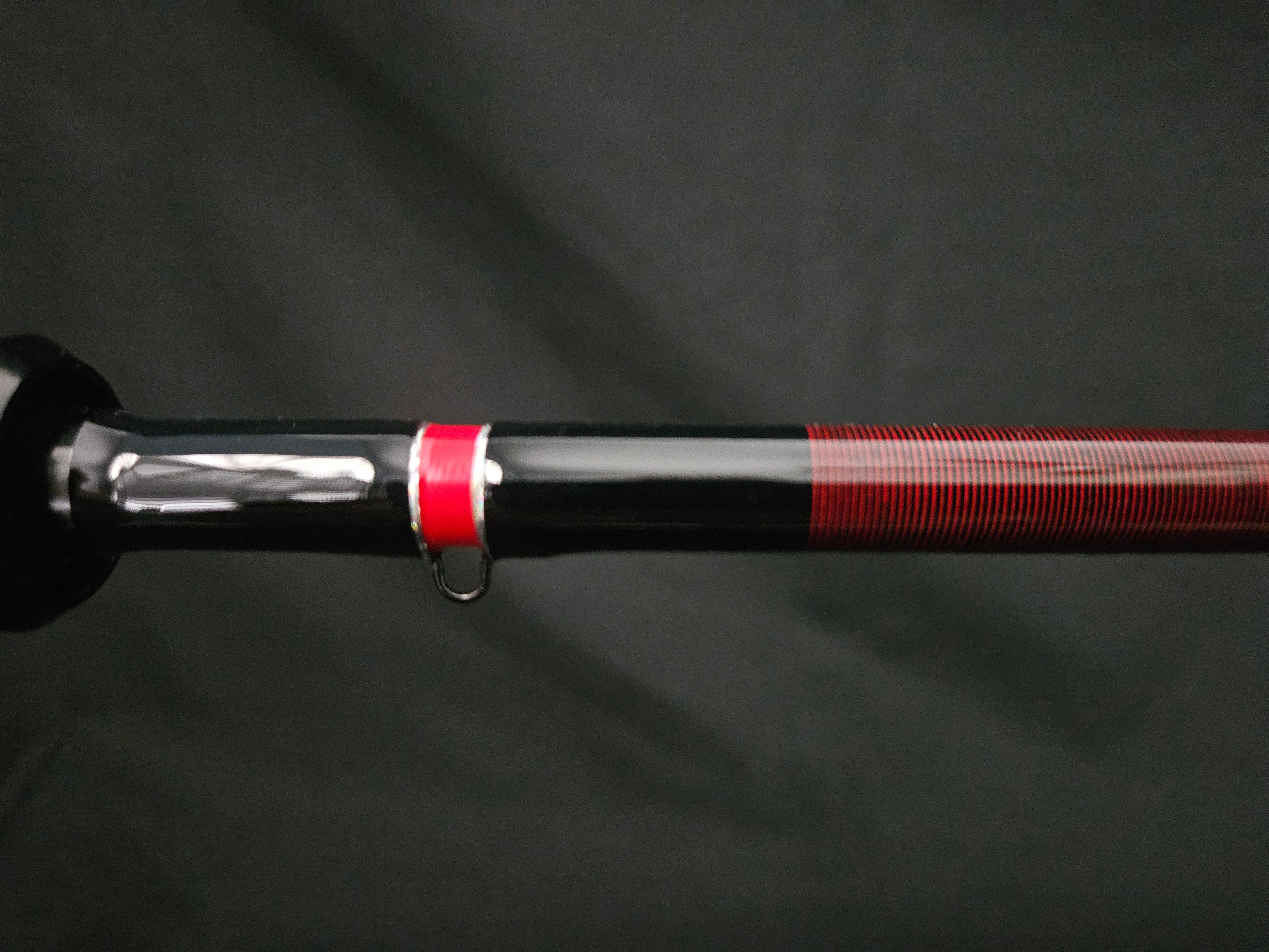 Custom Red Inshore Multi-Purpose Popping Rod