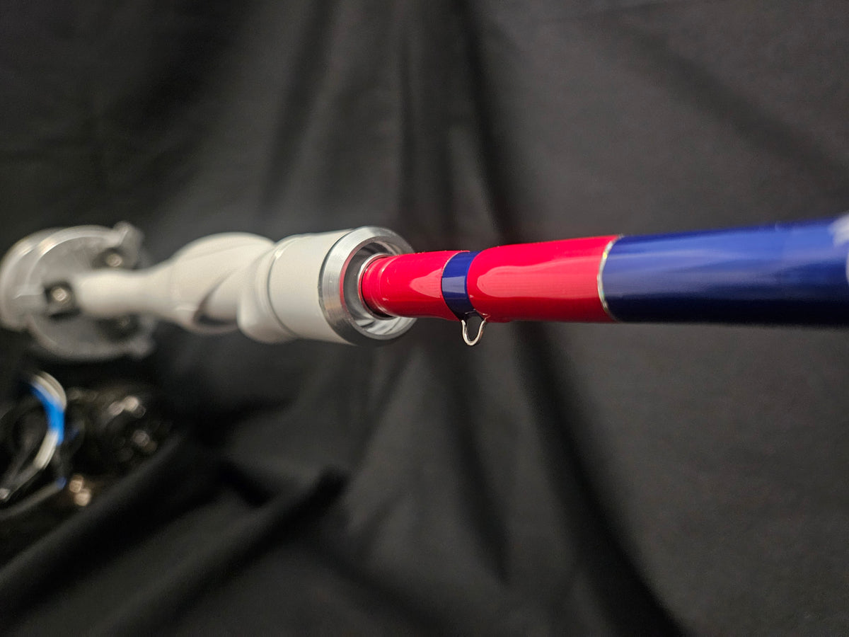 Patriotic Themed Custom Inshore Multi-Purpose Spinning Rod